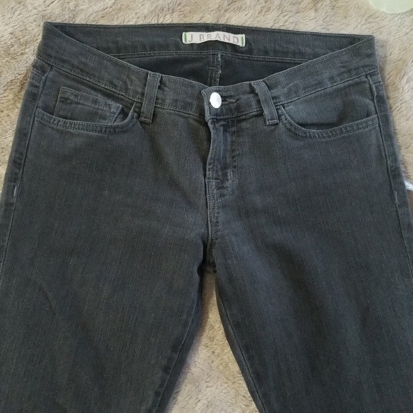 J BRAND GHOST SKINNY LEG GREY WASH JEAN SZ26 EUC - Picture 3 of 8